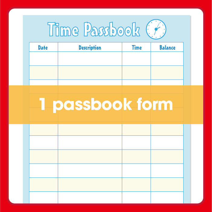 Edx Education Time Passbook – Printable Resource