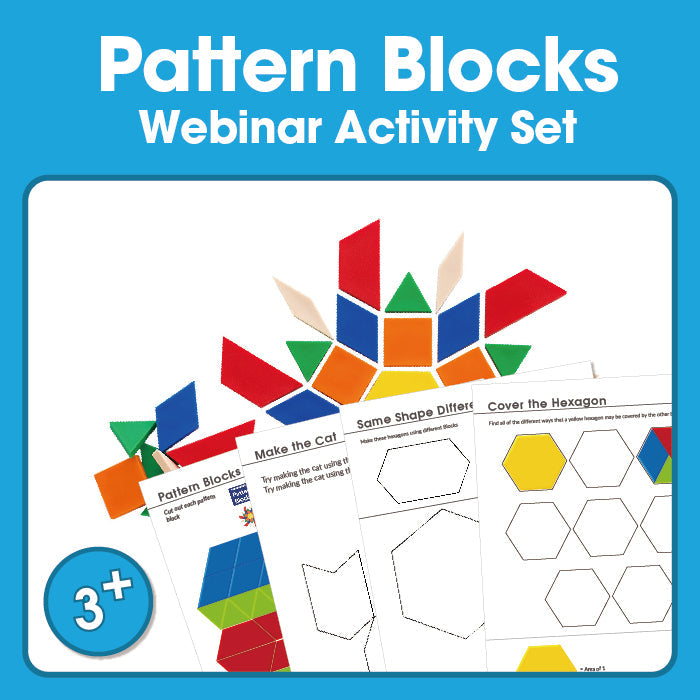 Edx Education Pattern Blocks Webinar Printable Activity Set