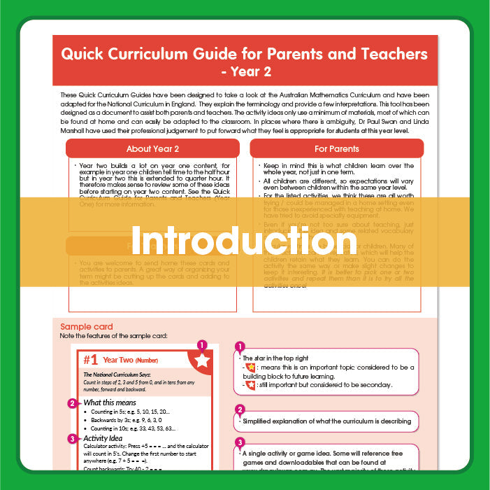 Quick Home Learning Curriculum Guide for UK Parents & Teachers: Grade 2 (Age 7+)