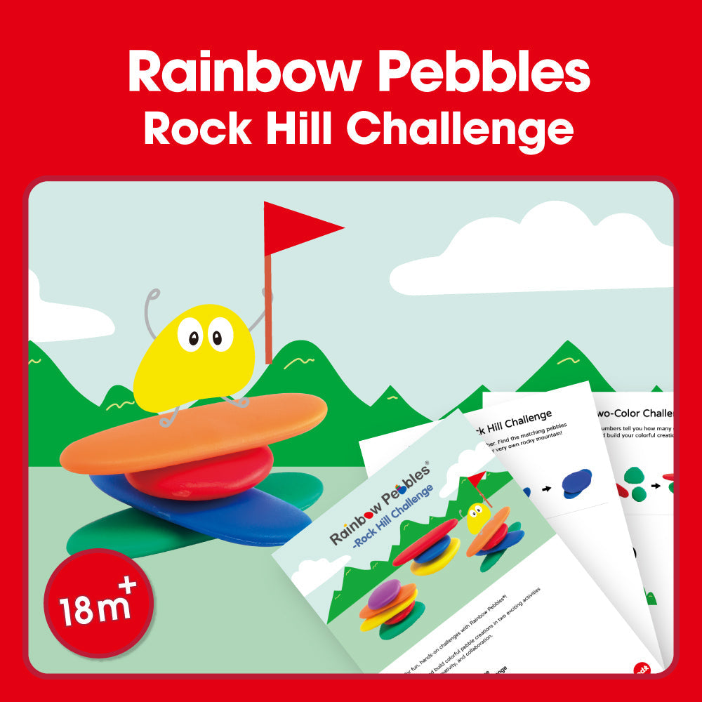 Edx Education Printable Rainbow Pebbles Rock Hill Challenge