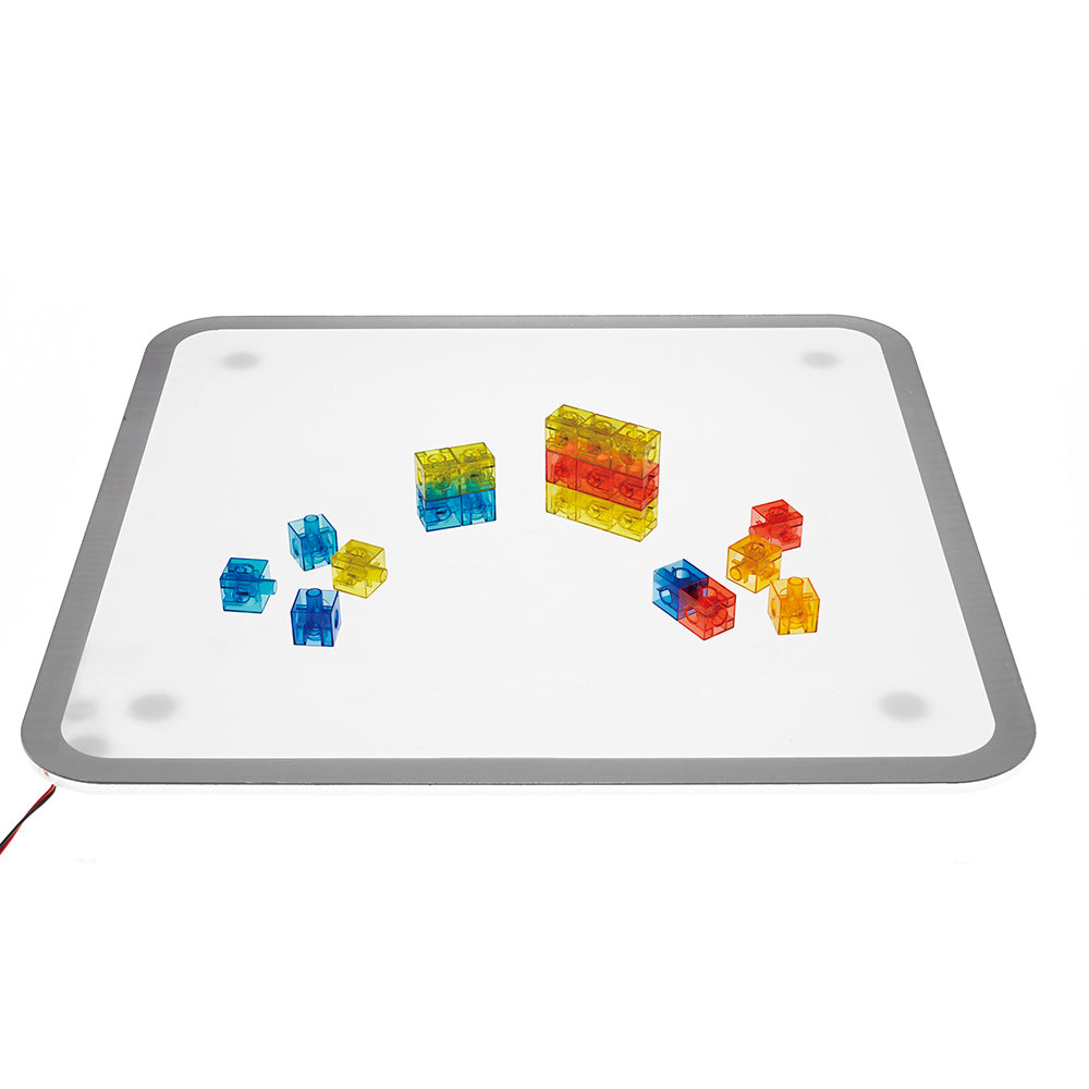 Translucent Linking Cubes Maths Set