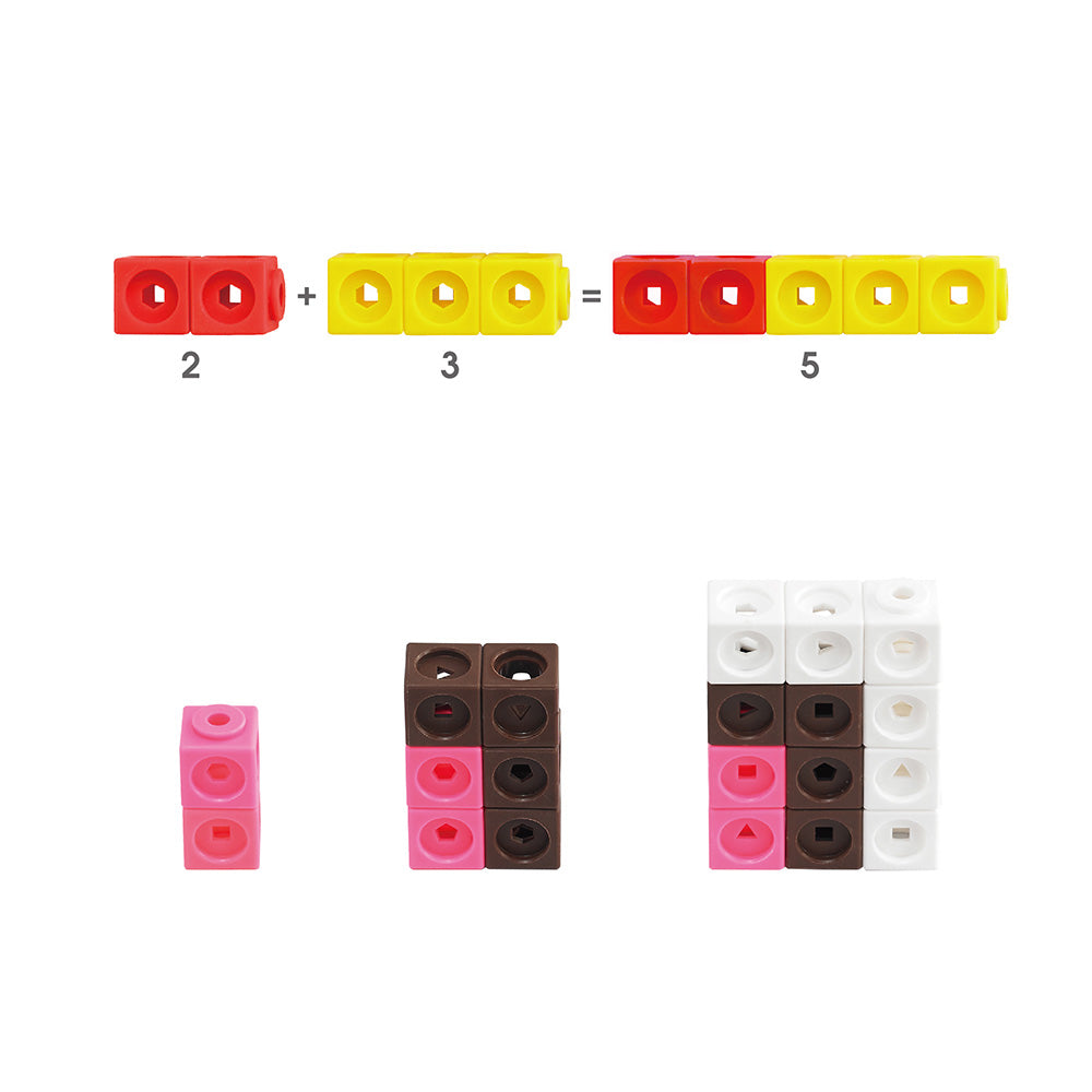 Math Cubes Learning Activity Set