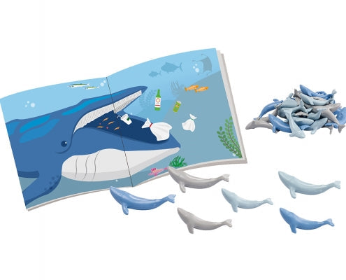 Green-n-Learn® Whales Story Counters Activity Set