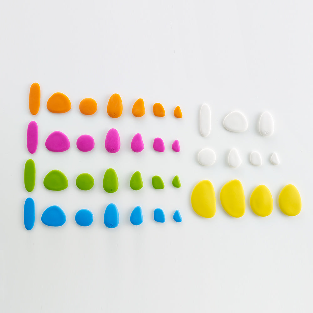 Fluro Rainbow Pebbles® Creative Activity Set