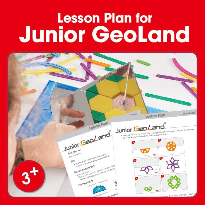 Junior GeoLand Printable Lesson Plan for 3-4yrs