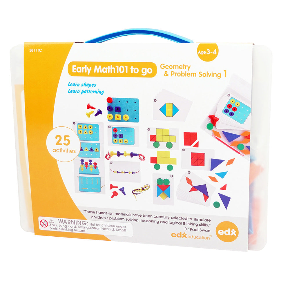 Early Maths 101 To Go – Geometry and Problem Solving Level 1