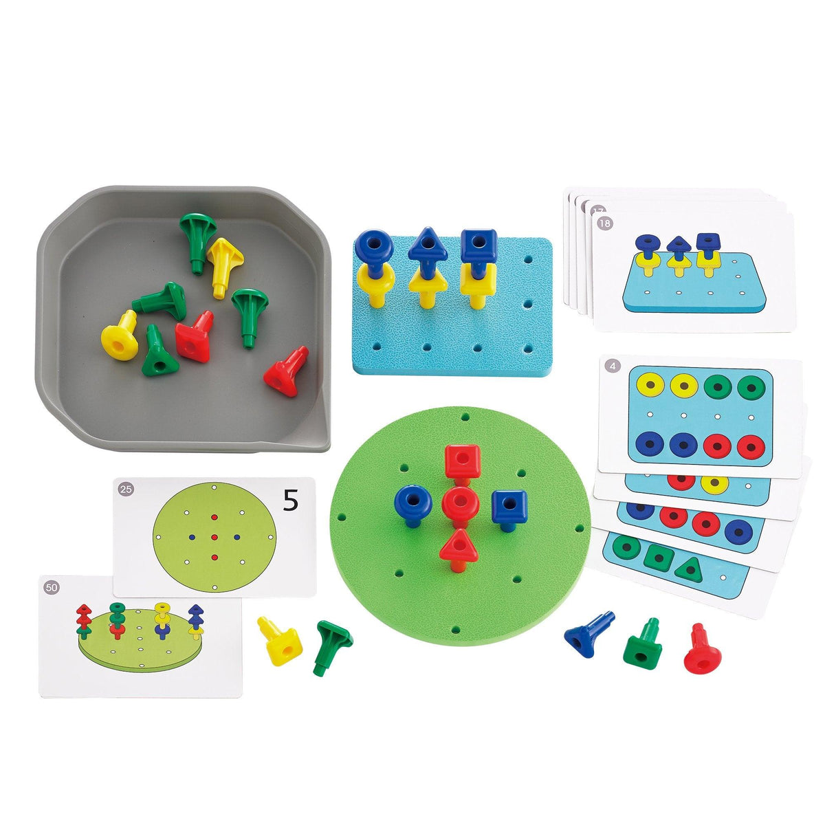 FunPlay Geo Pegs Activity Set