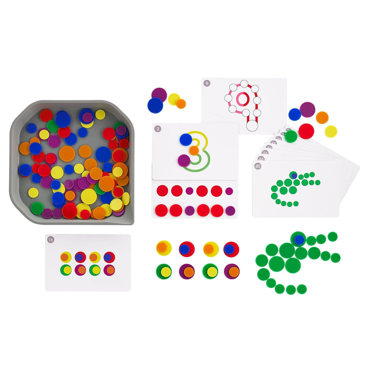 FunPlay Round Round Chips Maths Set