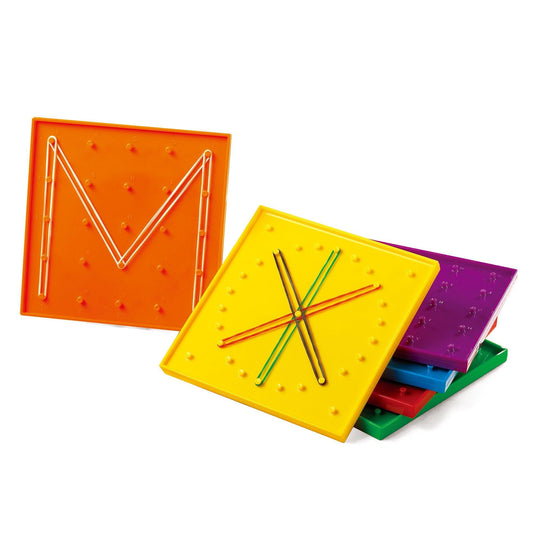 Double-Sided Geoboards Activity Set