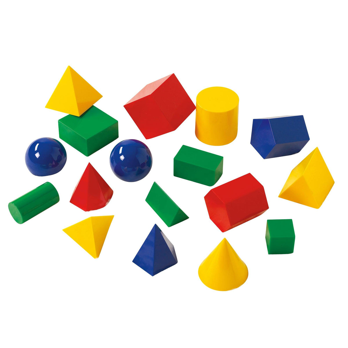 10cm Geometric Solids Learning Set