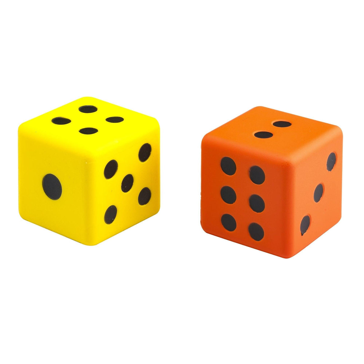 Jumbo Moulded Foam Dice Set