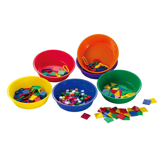 Coloured Sorting Bowls Set
